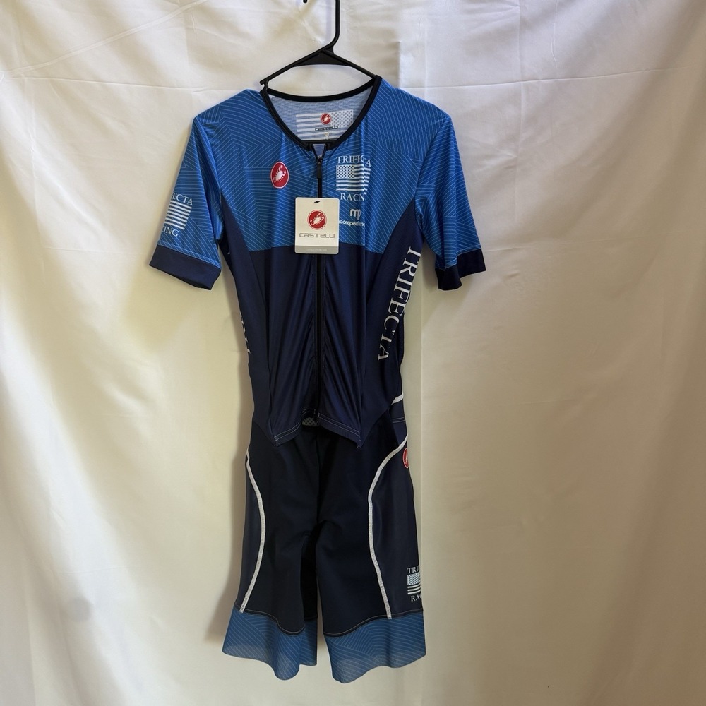 NWT Castelli Men's Size XL Cycling Bike One Piece Triathlon Suit San Remo